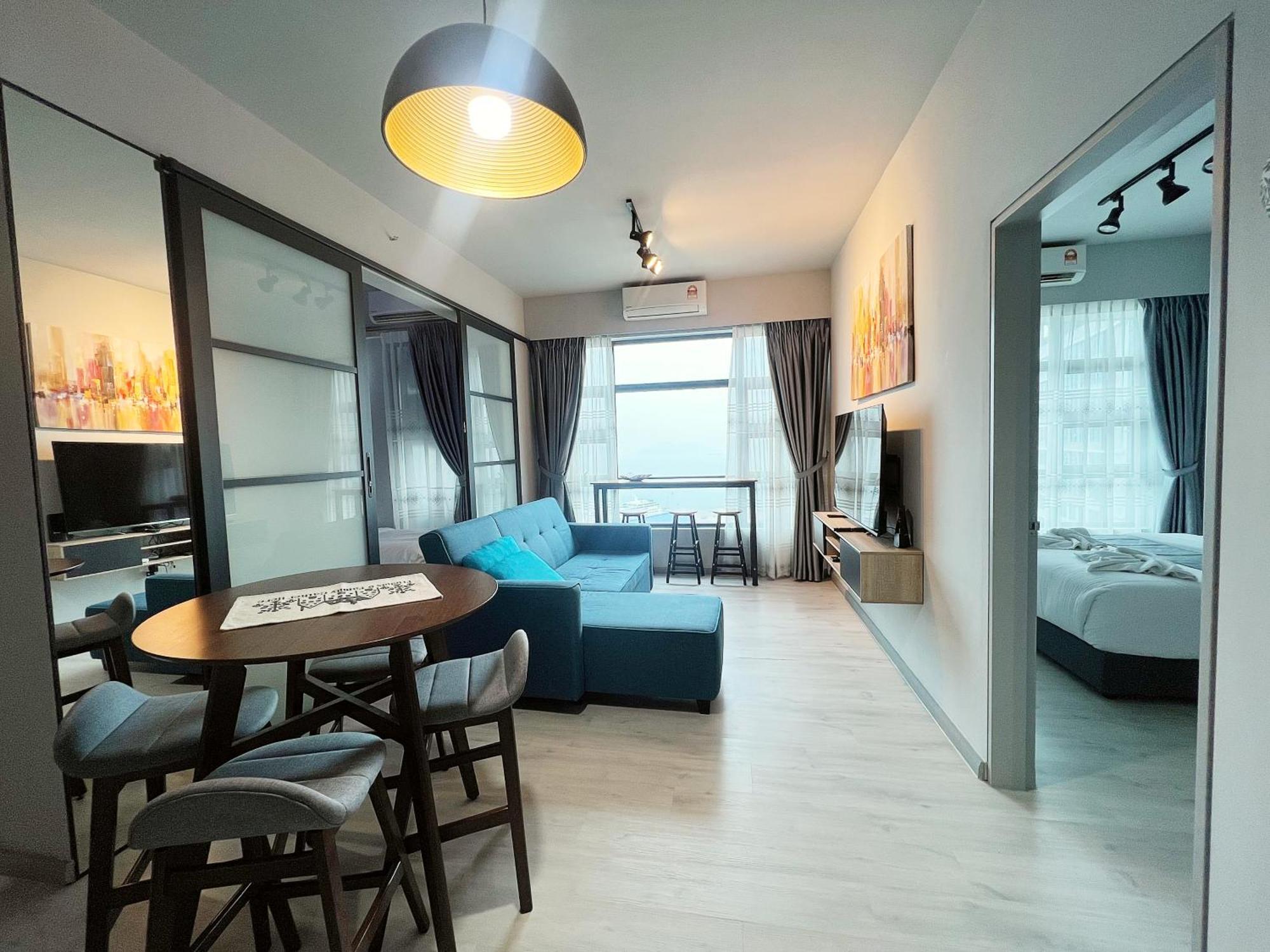 Jesselton Quay Kota Kinabalu City Centre By Lw Suites المظهر الخارجي الصورة