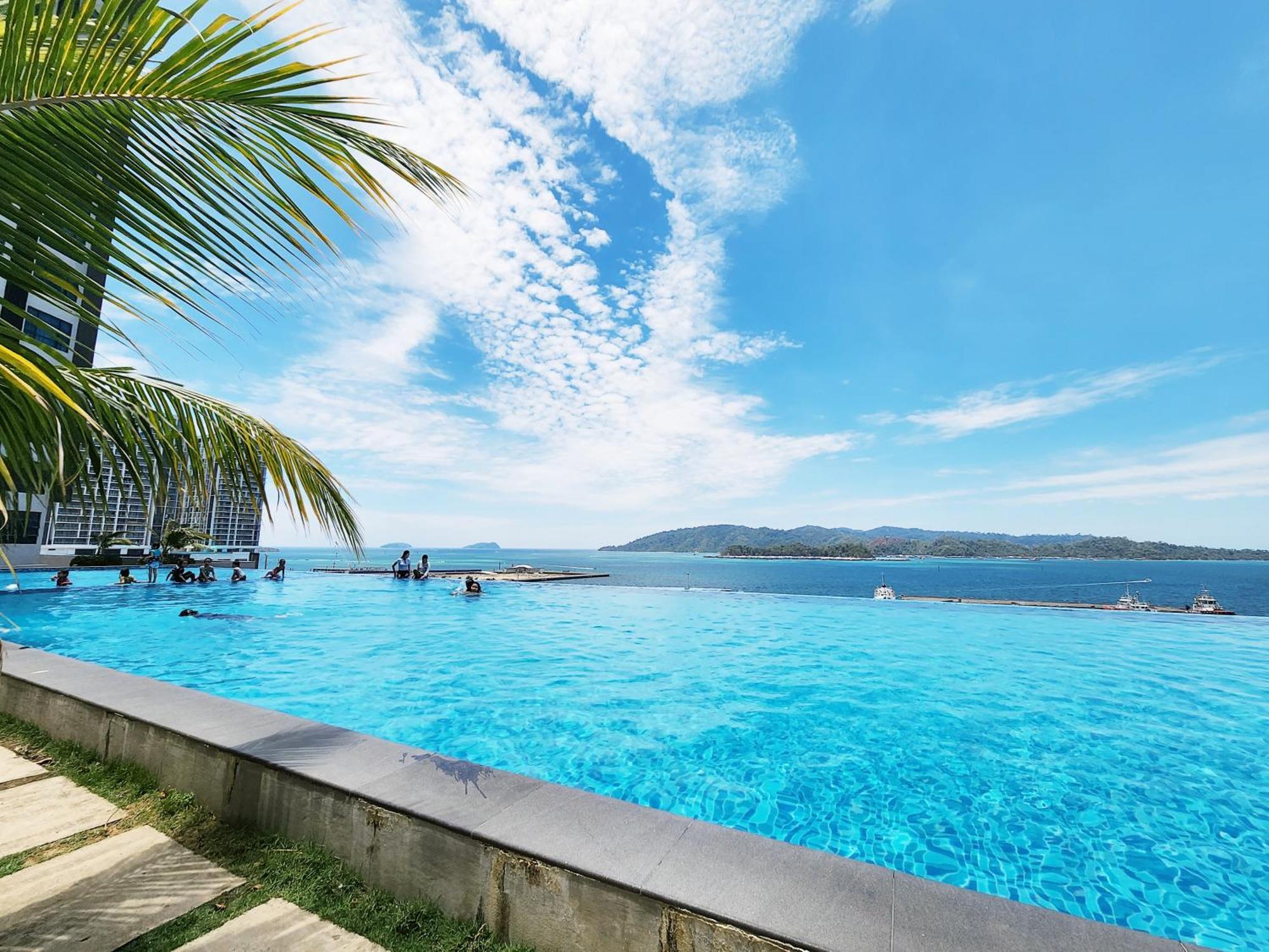 Jesselton Quay Kota Kinabalu City Centre By Lw Suites المظهر الخارجي الصورة