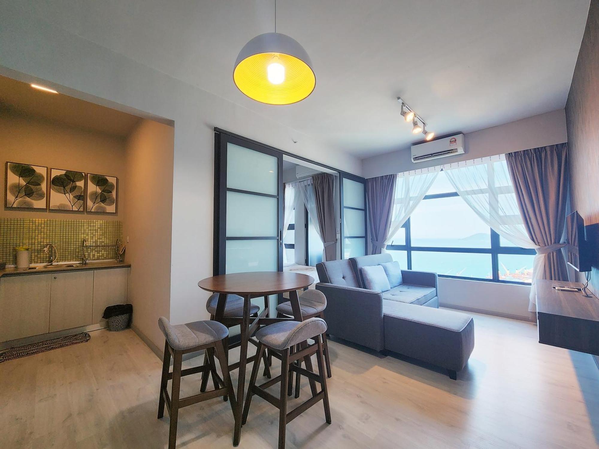 Jesselton Quay Kota Kinabalu City Centre By Lw Suites المظهر الخارجي الصورة