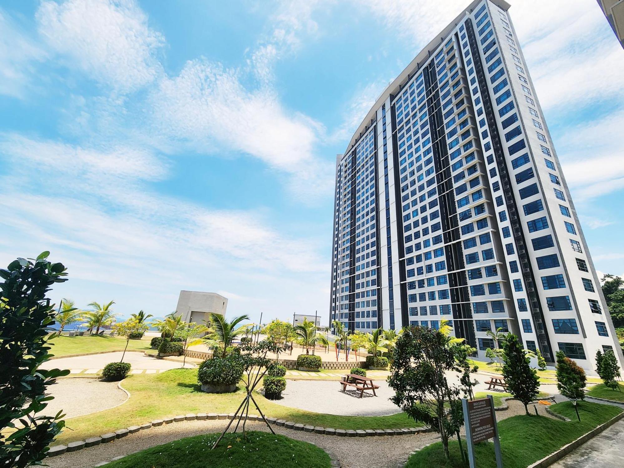 Jesselton Quay Kota Kinabalu City Centre By Lw Suites المظهر الخارجي الصورة