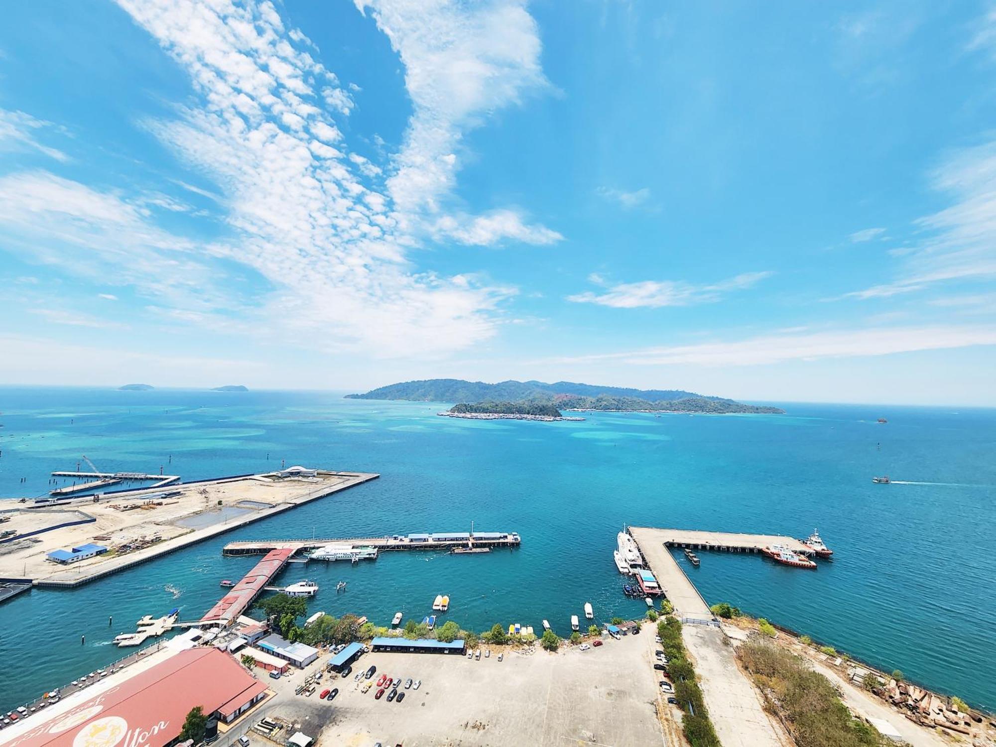 Jesselton Quay Kota Kinabalu City Centre By Lw Suites المظهر الخارجي الصورة