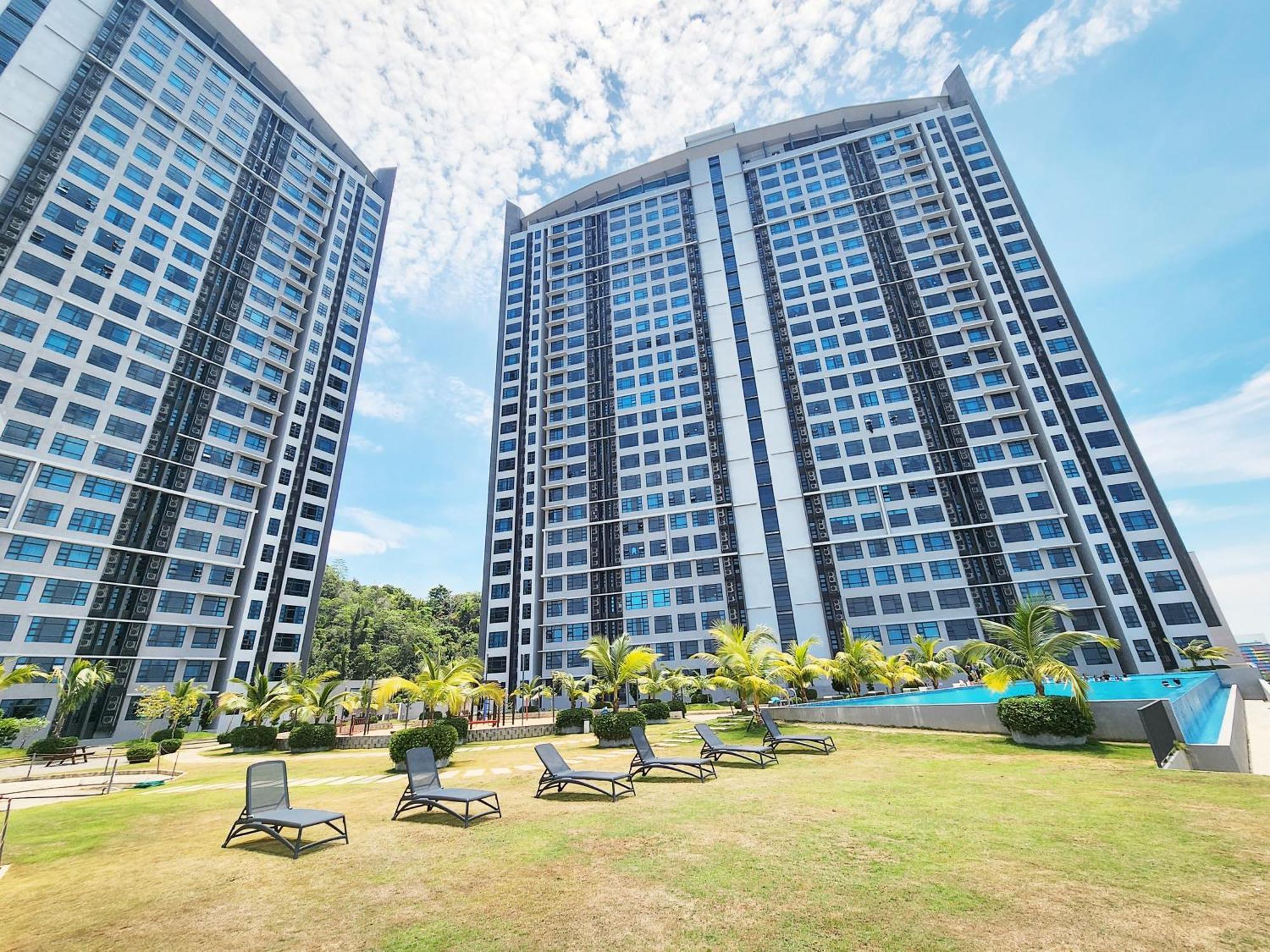 Jesselton Quay Kota Kinabalu City Centre By Lw Suites المظهر الخارجي الصورة