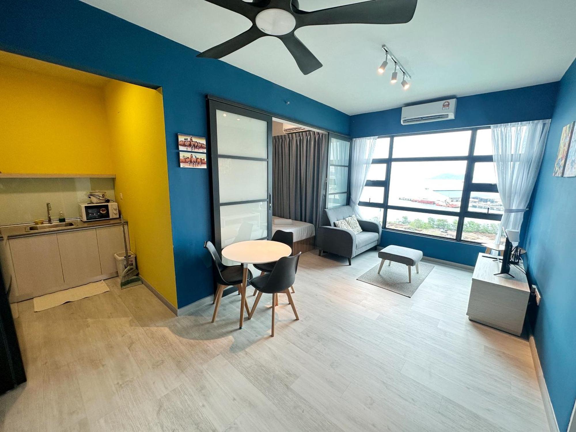 Jesselton Quay Kota Kinabalu City Centre By Lw Suites المظهر الخارجي الصورة