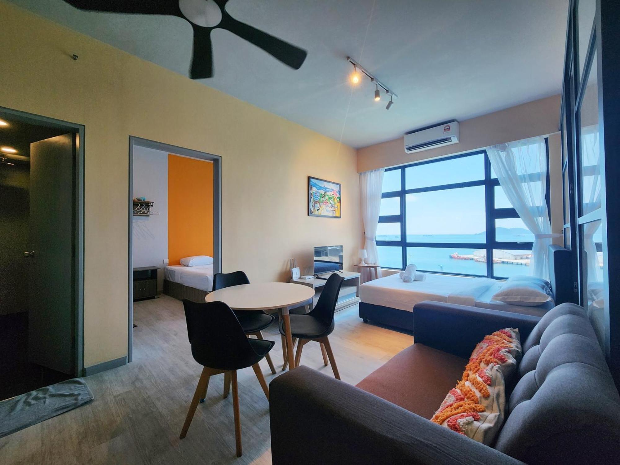 Jesselton Quay Kota Kinabalu City Centre By Lw Suites المظهر الخارجي الصورة