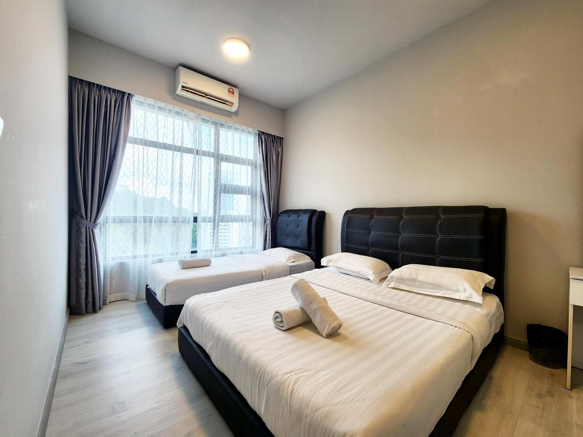 Jesselton Quay Kota Kinabalu City Centre By Lw Suites الغرفة الصورة