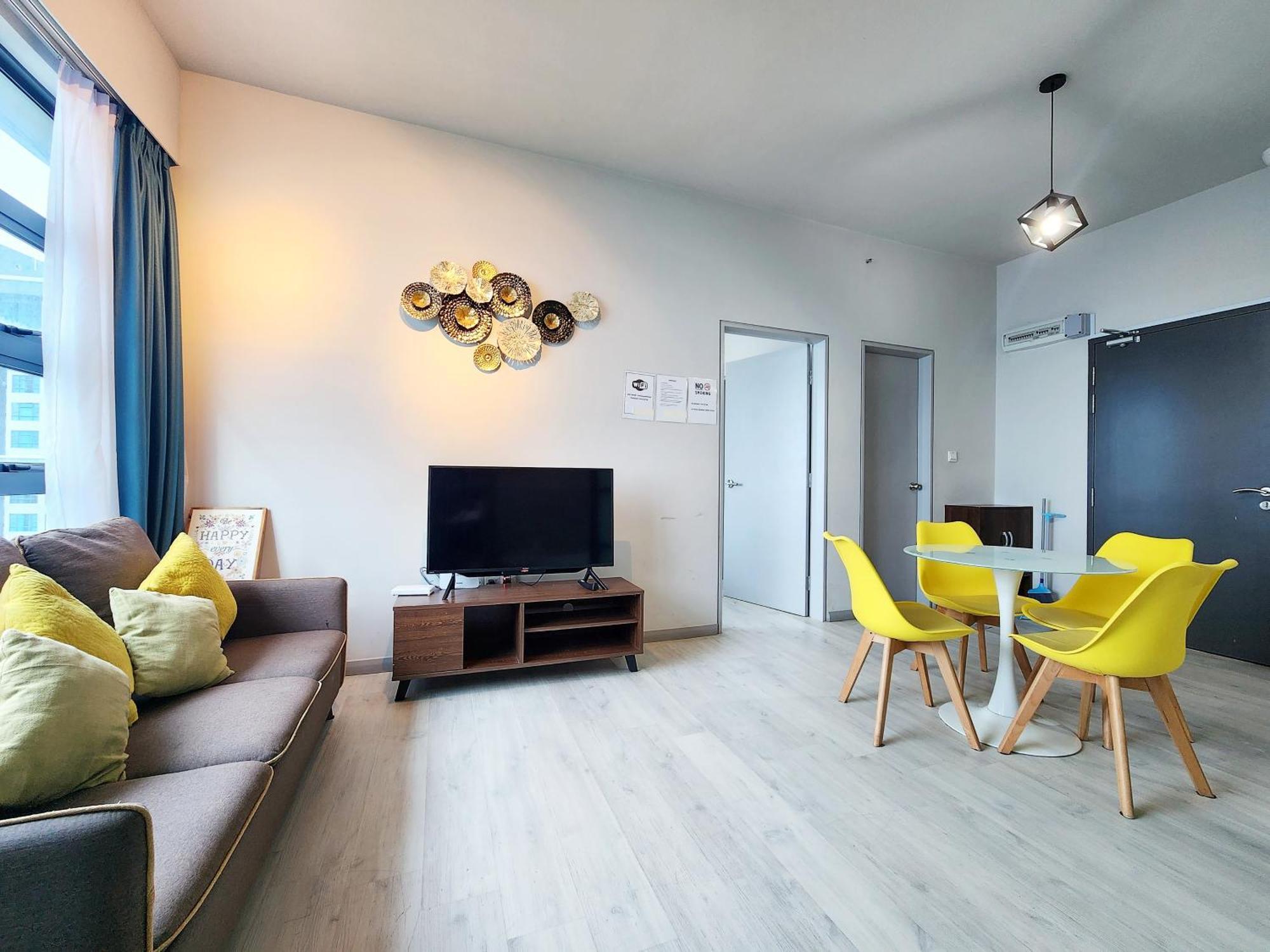 Jesselton Quay Kota Kinabalu City Centre By Lw Suites الغرفة الصورة