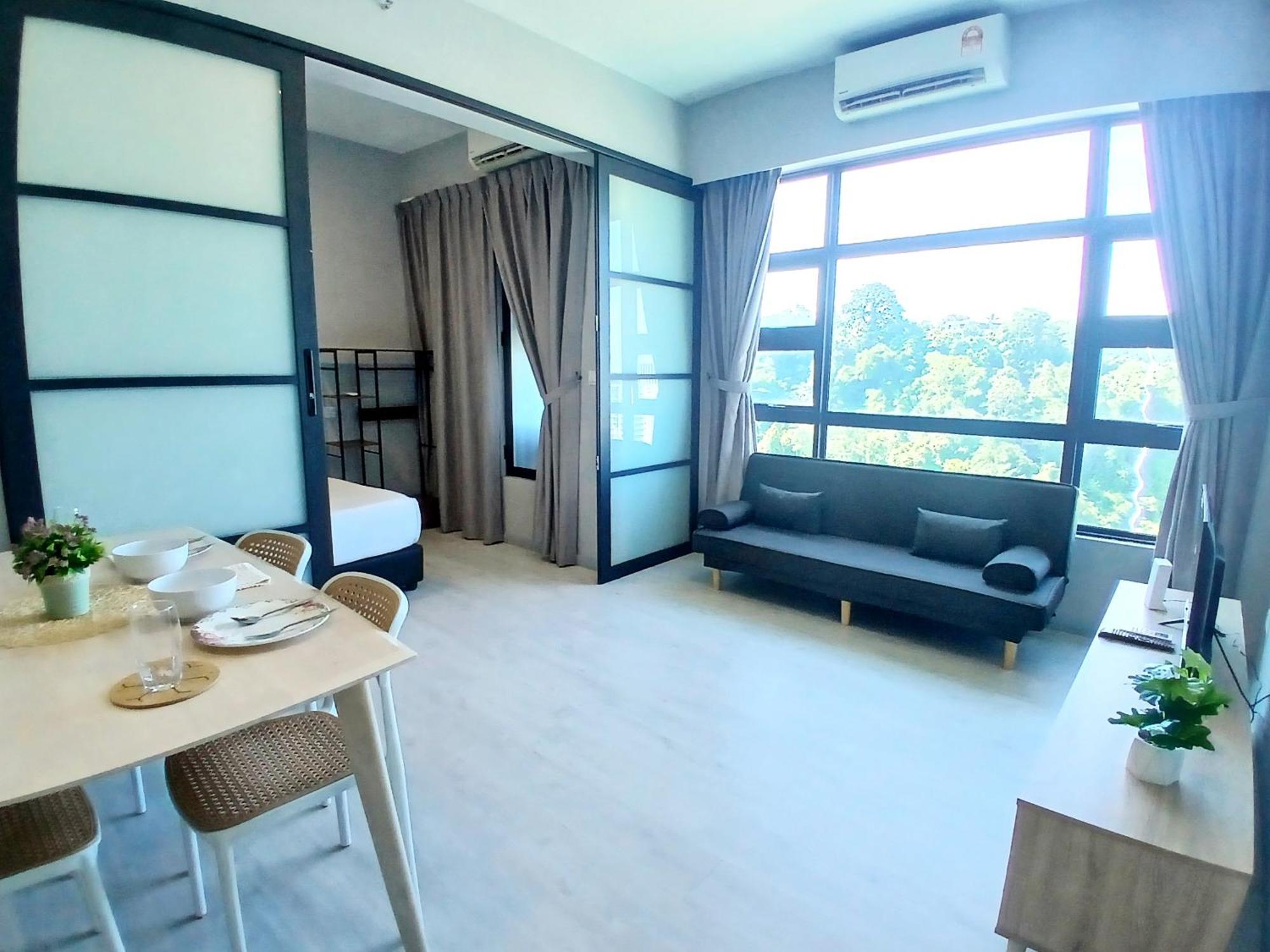 Jesselton Quay Kota Kinabalu City Centre By Lw Suites الغرفة الصورة